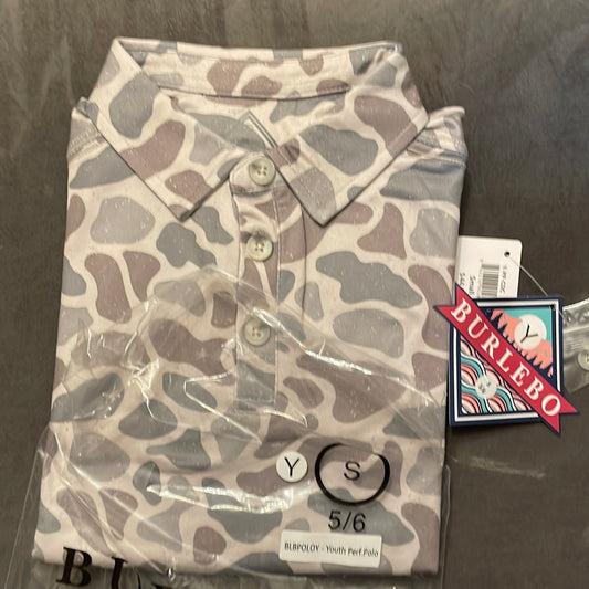 Burlebo | YOUTH Polo | Classic Deer Camo