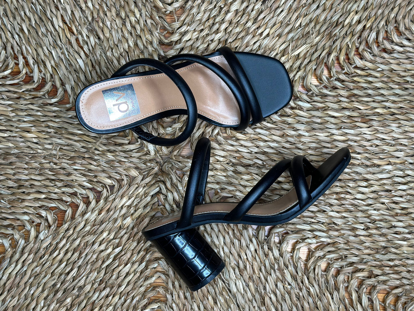 Myla Sandal Heel | Black