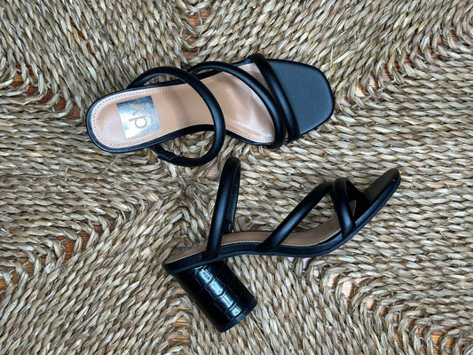 Myla Sandal Heel | Black