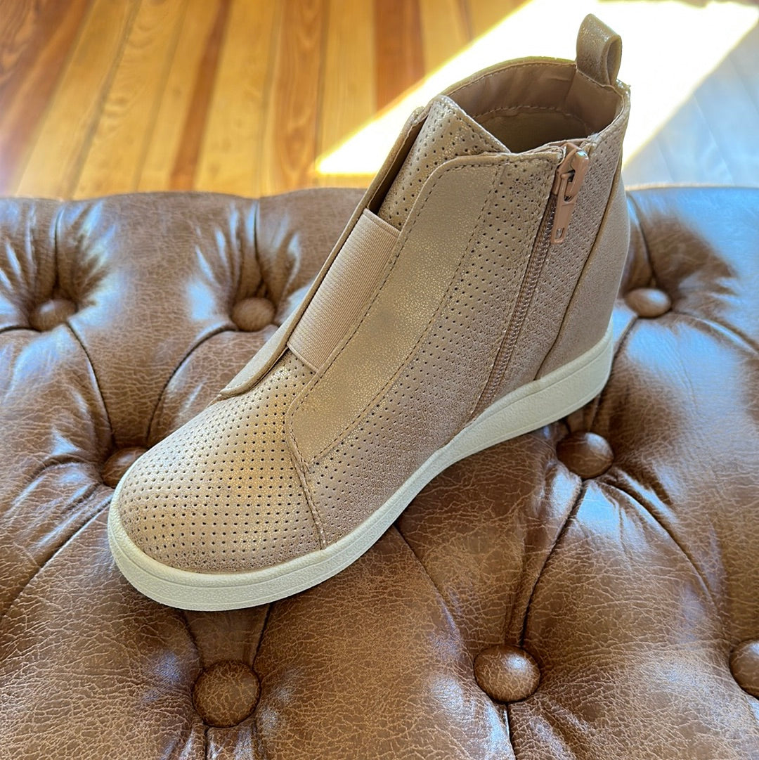 Gracey Girls Sneaker | Rose Gold