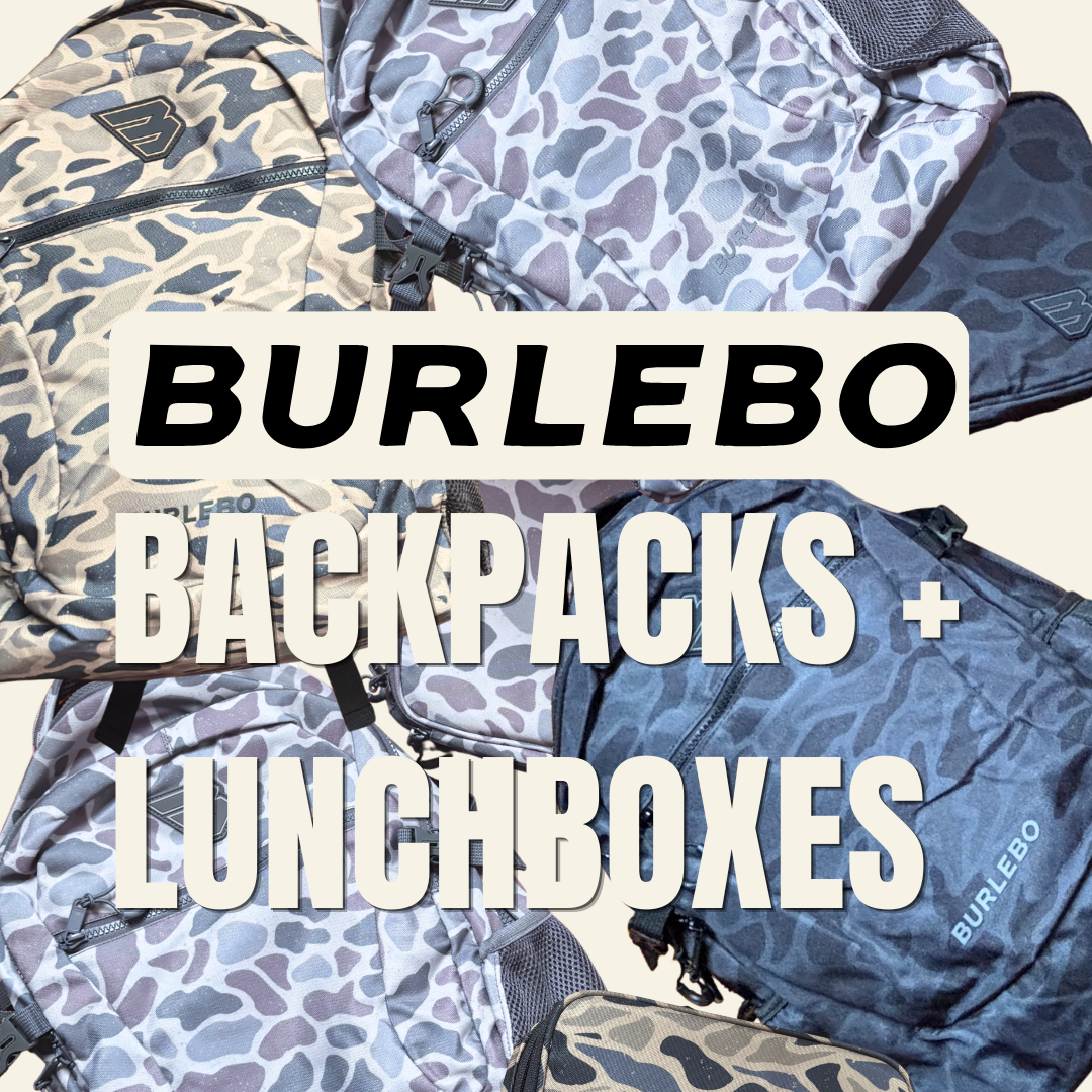 Burlebo Backpacks + Lunch boxes