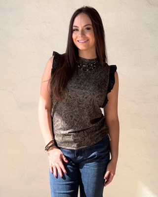 Cruel Denim | Brown Tank Top