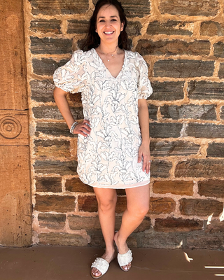 Venezia Mini Dress | Blue