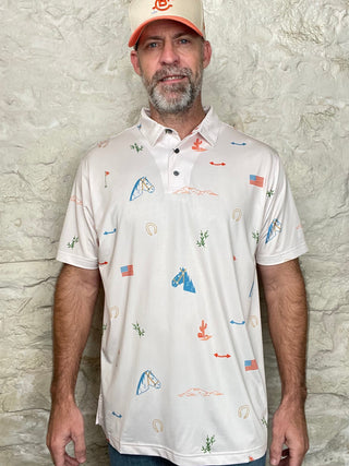 Raised by Coyotes | Americana Polo