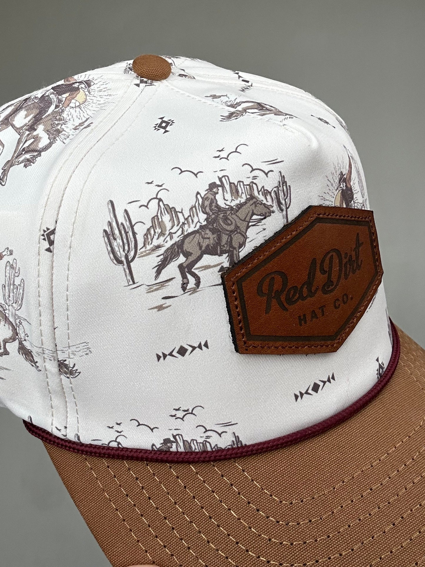 Red Dirt Hat | Out West Unstructured Cap | Tan