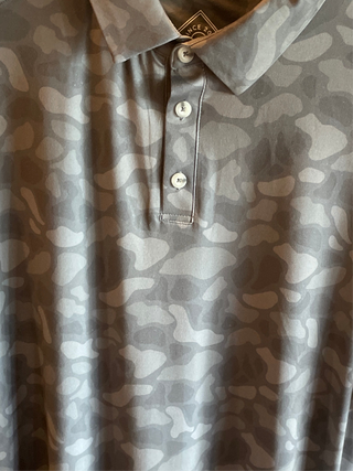 Burlebo | Performance Polo | Stone Camo