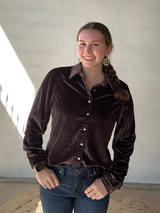 Women's Long Sleeve | Brown Velvet