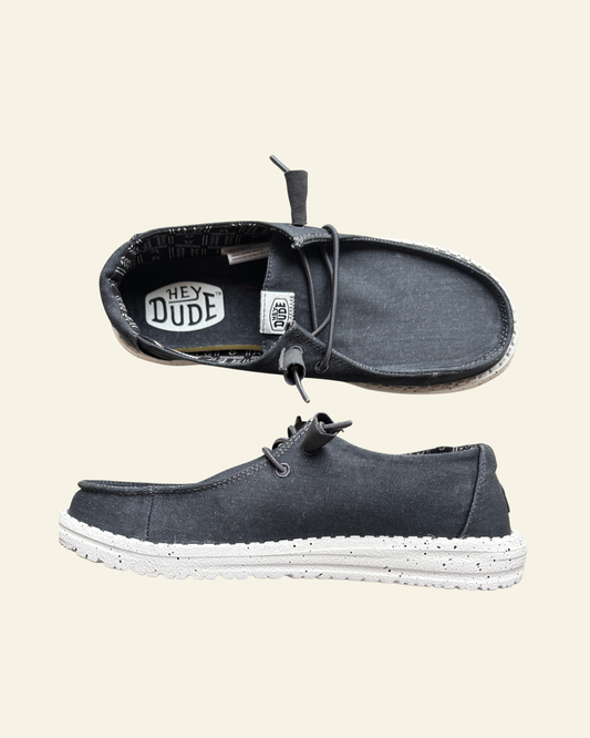 HEYDUDE | Wendy Stretch Canvas Black