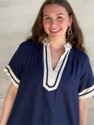 Shore Mini Dress | Navy