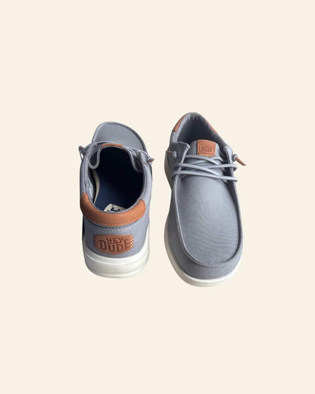 Hey Dude | Men | Paul Canvas | Monument Grey