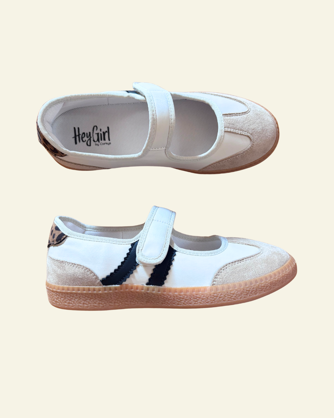 CORKYS | Calm Down Mary Jane Sneaker | Sand Combo