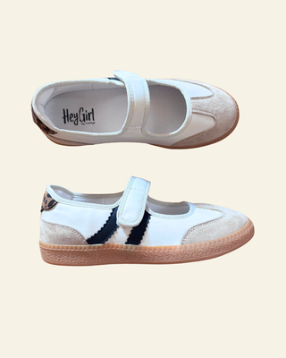 CORKYS | Calm Down Mary Jane Sneaker | Sand Combo