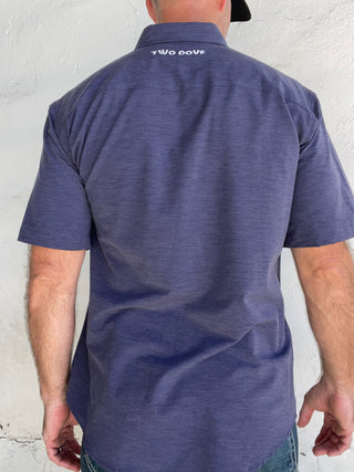 Two Dove Outdoors | The Rio Short Sleeve | The Comal - Navy