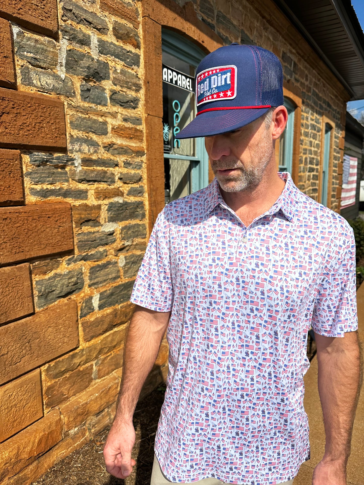 Burlebo | Performance Polo | Old Glory