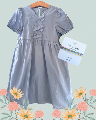 Evelyn Dress | Girls | Light Blue