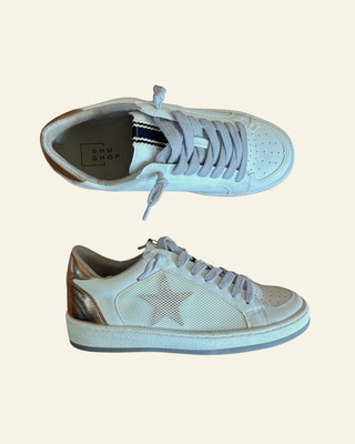 Shu Shop | Regina Sneaker | Rose Gold