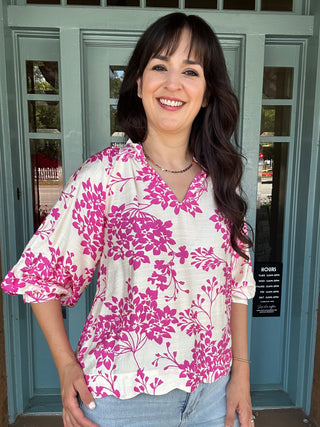 Cherry Blossom Top | Pink