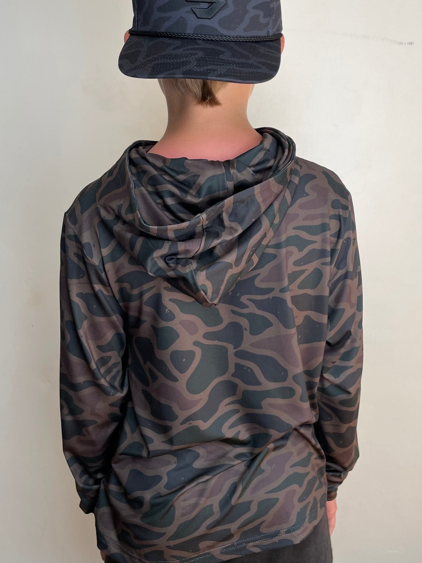Burlebo | YOUTH | Performance Hoodie | Bendita Camo