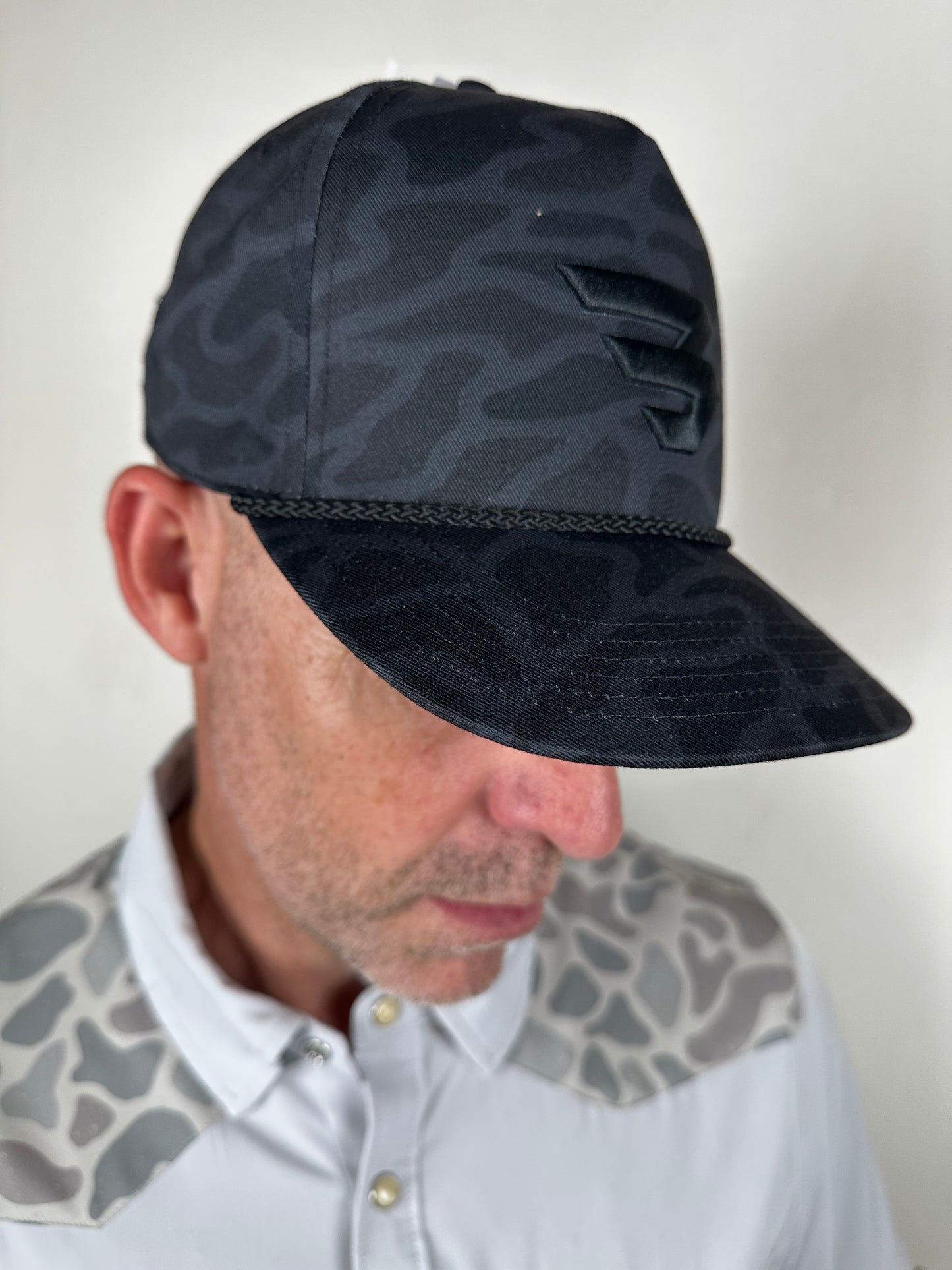 Burlebo | Cap | Flying B | Black Camo