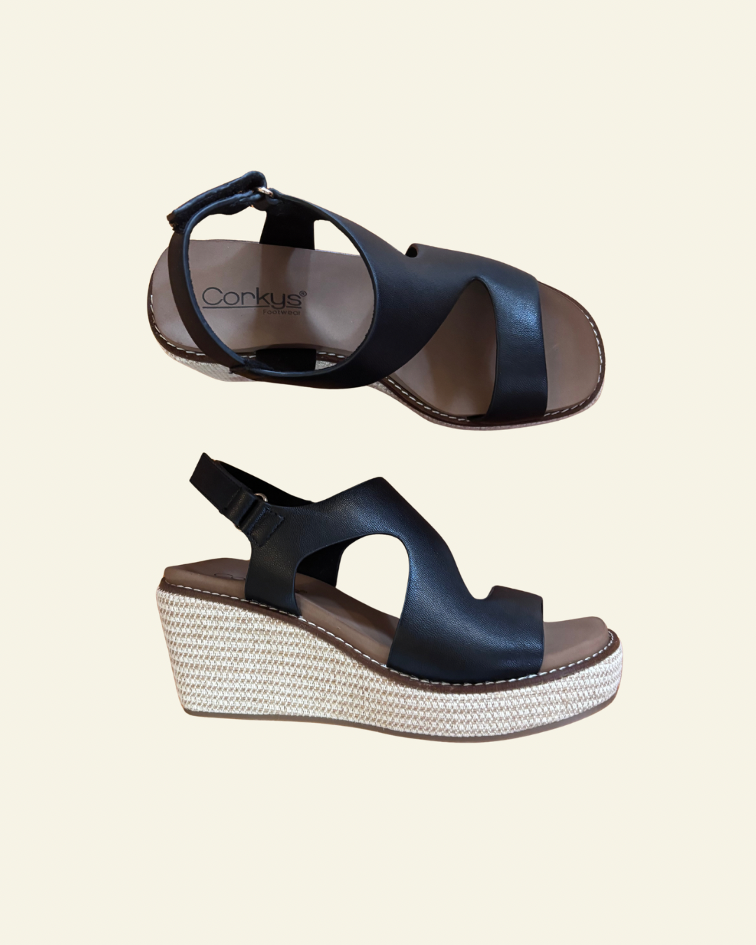 CORKYS | Steppin Out | Black