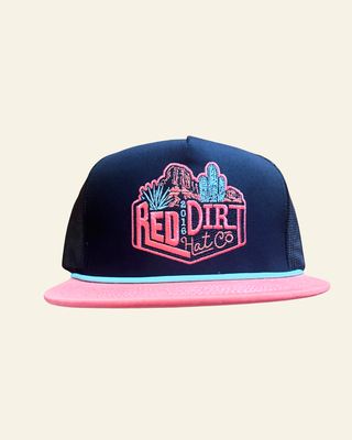 Red Dirt Hat - Agave - Black Coral