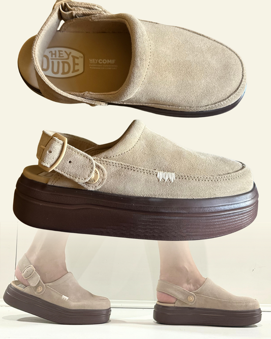 Hey Dude | Austin Lift Clog | Sesame-Multi