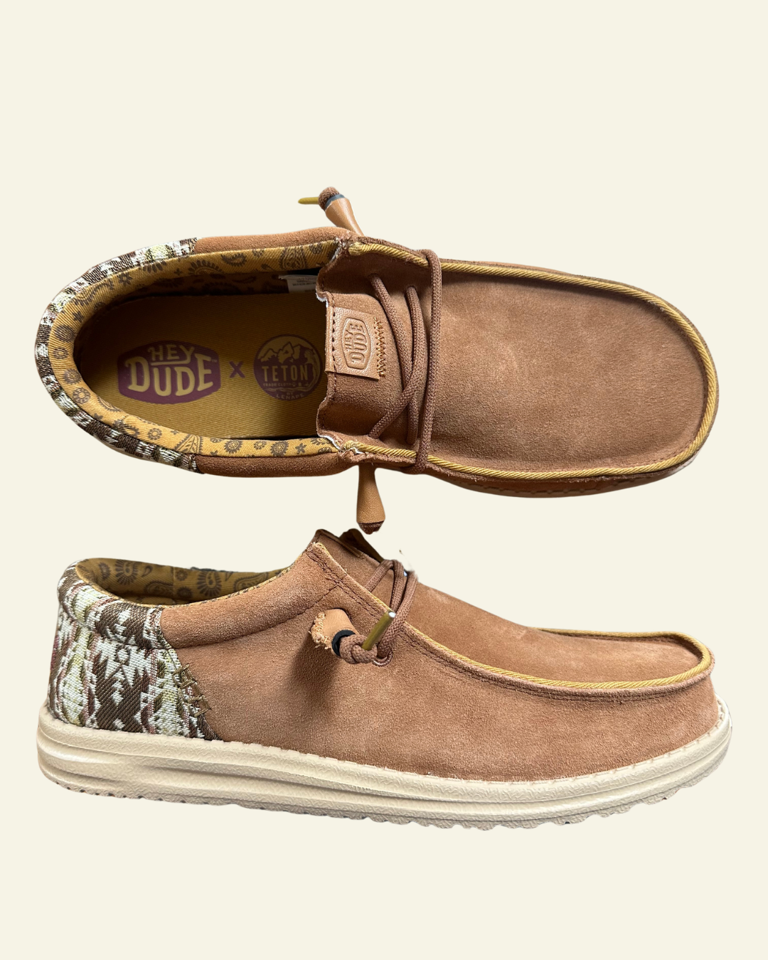 HEYDUDE | Men | Wally Funk Teton Suede | Argan Oil-Multi
