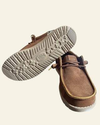HEYDUDE | Men | Wally Funk Teton Suede | Argan Oil-Multi
