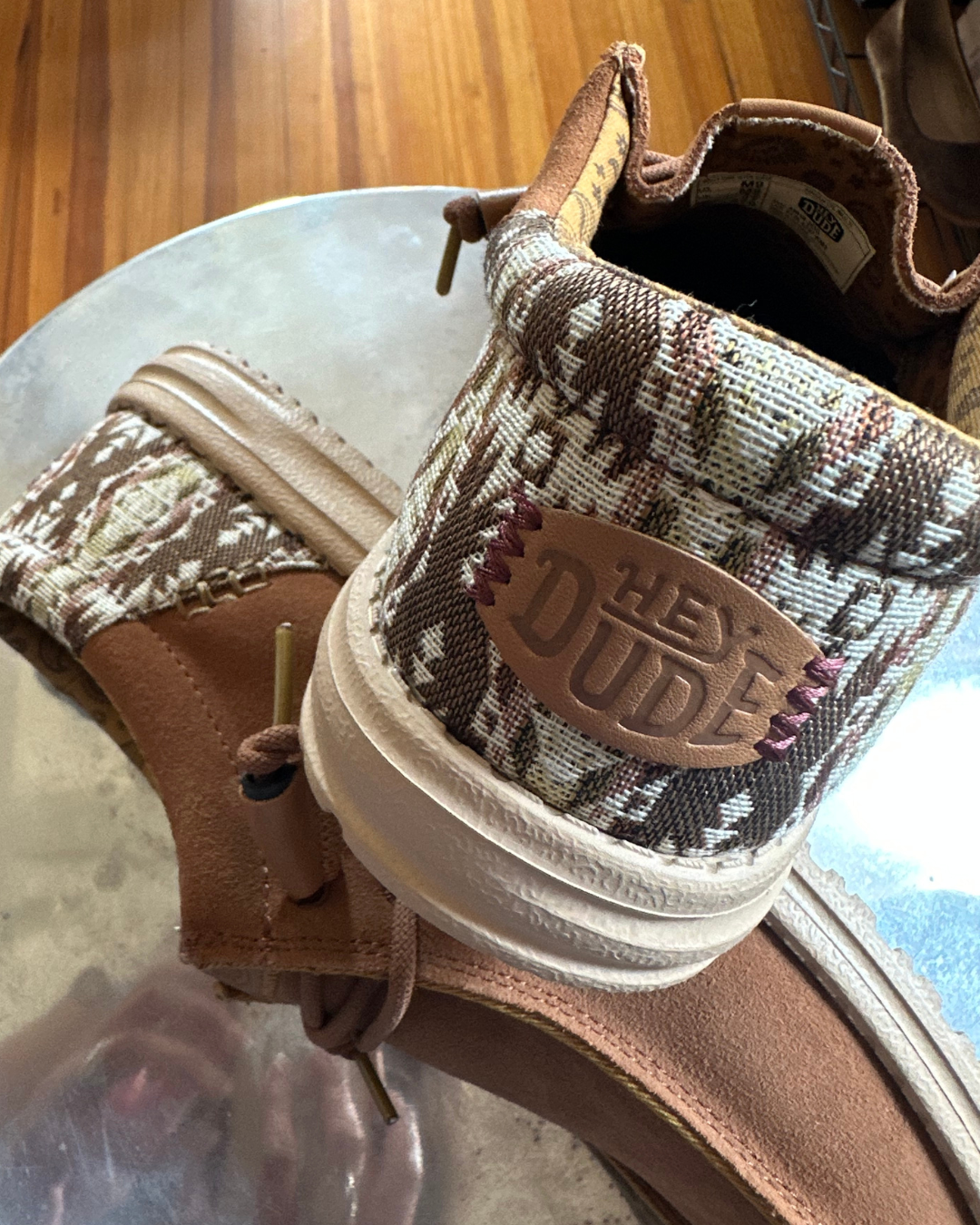 HEYDUDE | Men | Wally Funk Teton Suede | Argan Oil-Multi