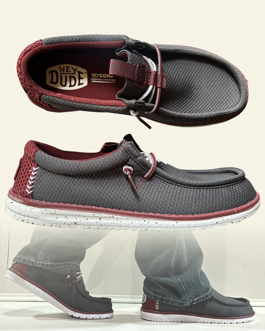 HEYDUDE | Men | Wally Varsity Team | Black-Multi