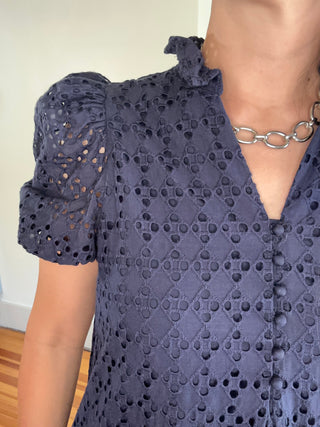 Bellissima Midi Dress | Navy