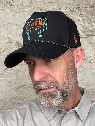 Raised by Coyotes | Beef Cuts TX BBQ Snapback