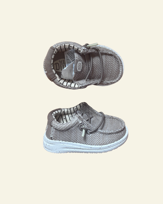 HEYDUDE | Toddler | Wally Stretch Sox Walnut