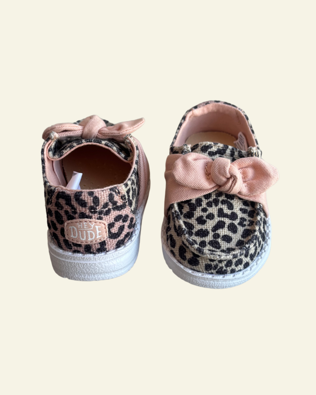 HEYDUDE | Toddler | Wendy Bow Leopard Print