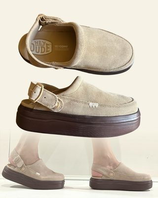 Hey Dude | Austin Lift Clog | Sesame-Multi