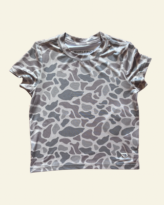 Burlebo | YOUTH | Go To Tee | Classic Deer Camo