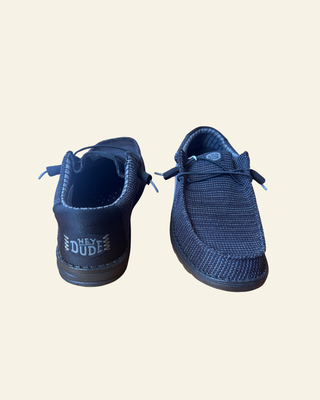 HEYDUDE | Men | Wally Stretch Sox Black-Black