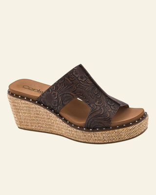 CORKYS | Kiss n Tell | Chocolate Embossed Floral