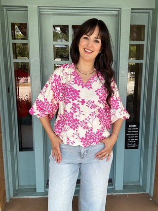 Cherry Blossom Top | Pink