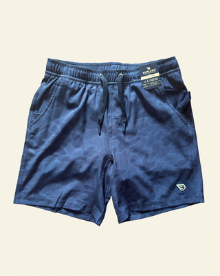 Burlebo | YOUTH | Athletic Short | Black Camo