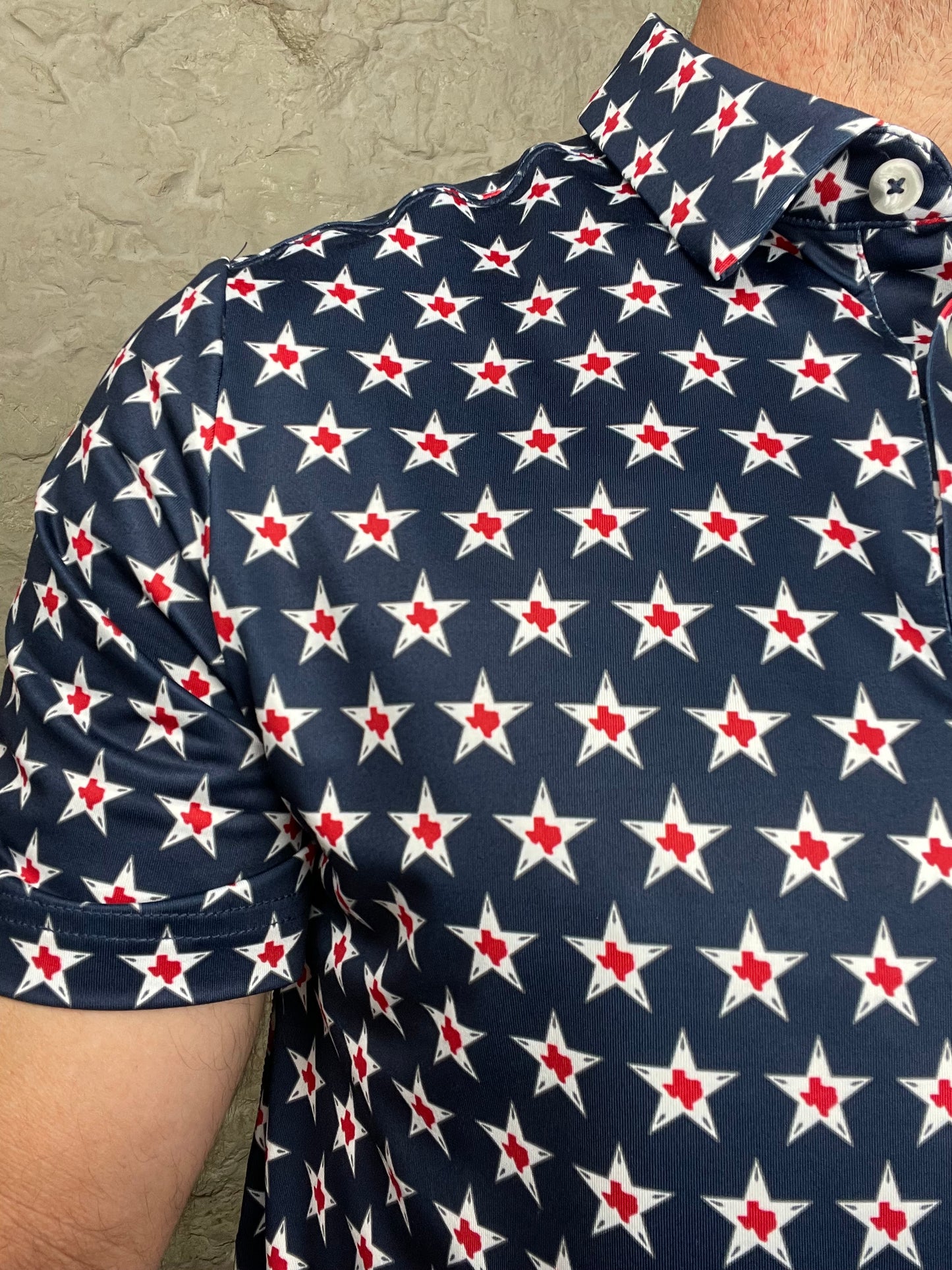 Burlebo | Performance Polo | Texas Vintage Navy