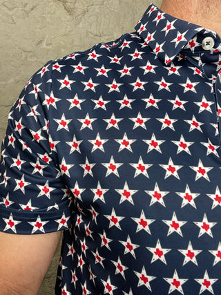 Burlebo | Performance Polo | Texas Vintage Navy