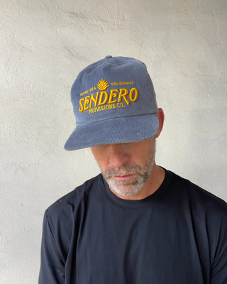 Sendero | Logo Hat | Blue + Yellow