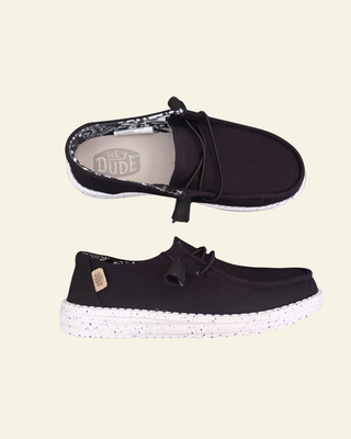 HEYDUDE | Women | Wendy Basic Black Odyssey