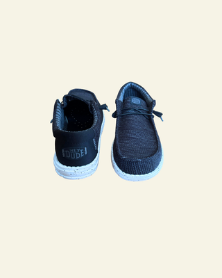 HEYDUDE | Men | Wally Stretch Sox Black-White