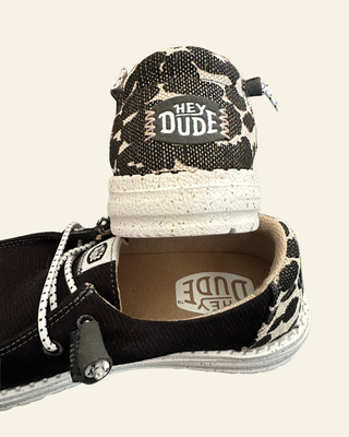 HEYDUDE | Women | Wendy Leopard Black Leopard