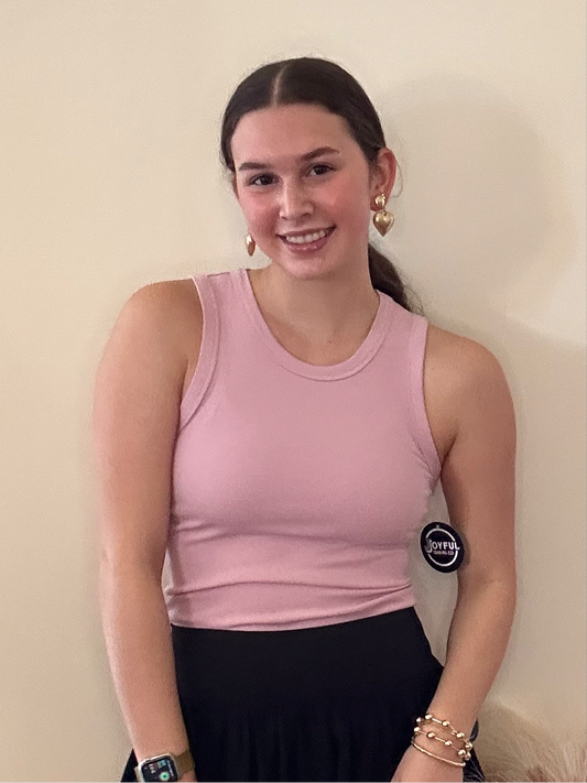 Athleisure Tank Top | Cool Mauve