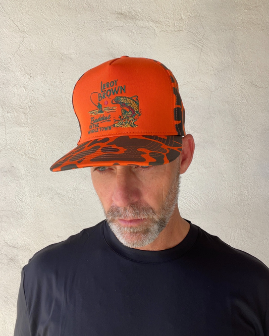 Sendero | Leroy Brown Hat | Camo + Orange