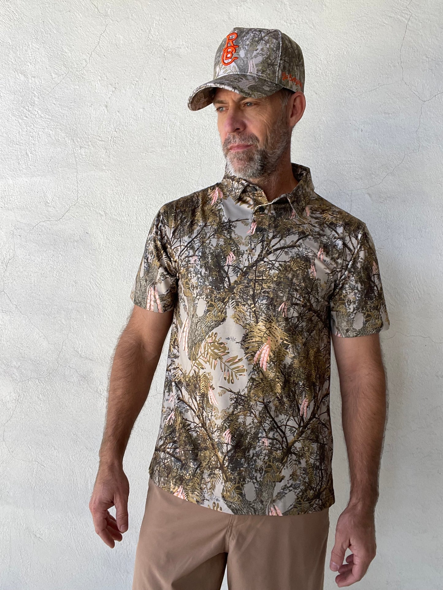 Raised by Coyotes | Mesquite Camo Polo
