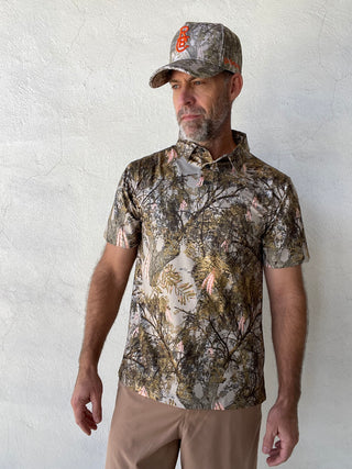 Raised by Coyotes | Mesquite Camo Polo